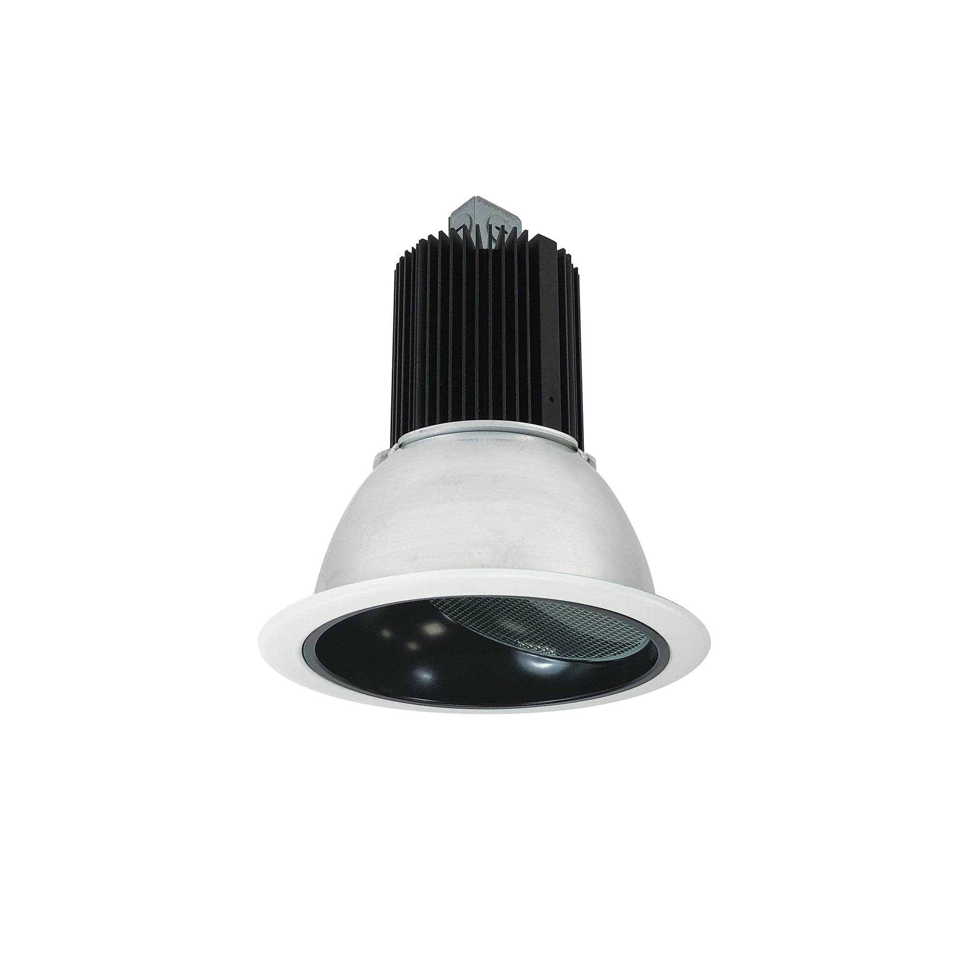 Nora Lighting NC2-636L1530MBWSF - Recessed - 6 Inch Sapphire II Wall Wash, 1500lm, 3000K, 40-Degrees Narrow Flood, Black/White (LE6 Housings Only)