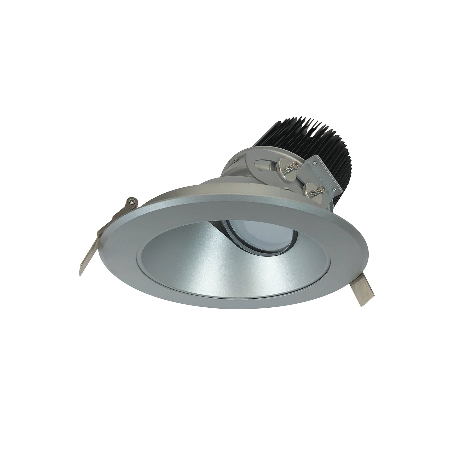 Nora Lighting NC2-639L0935MHSF - Recessed - 6 Inch Sapphire II High Lumen Adjustable Downlight, Round 50-Degree Medium Reflector, 900lm, 3500K, Haze Self-Flanged