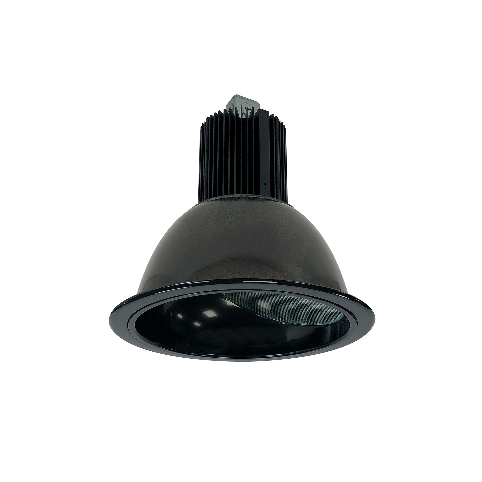 Nora Lighting NC2-836L3540MBSF - Recessed - 8 Inch Sapphire II Wall Wash, 3500lm, 4000K, 40-Degrees Narrow Flood, Black Self Flanged