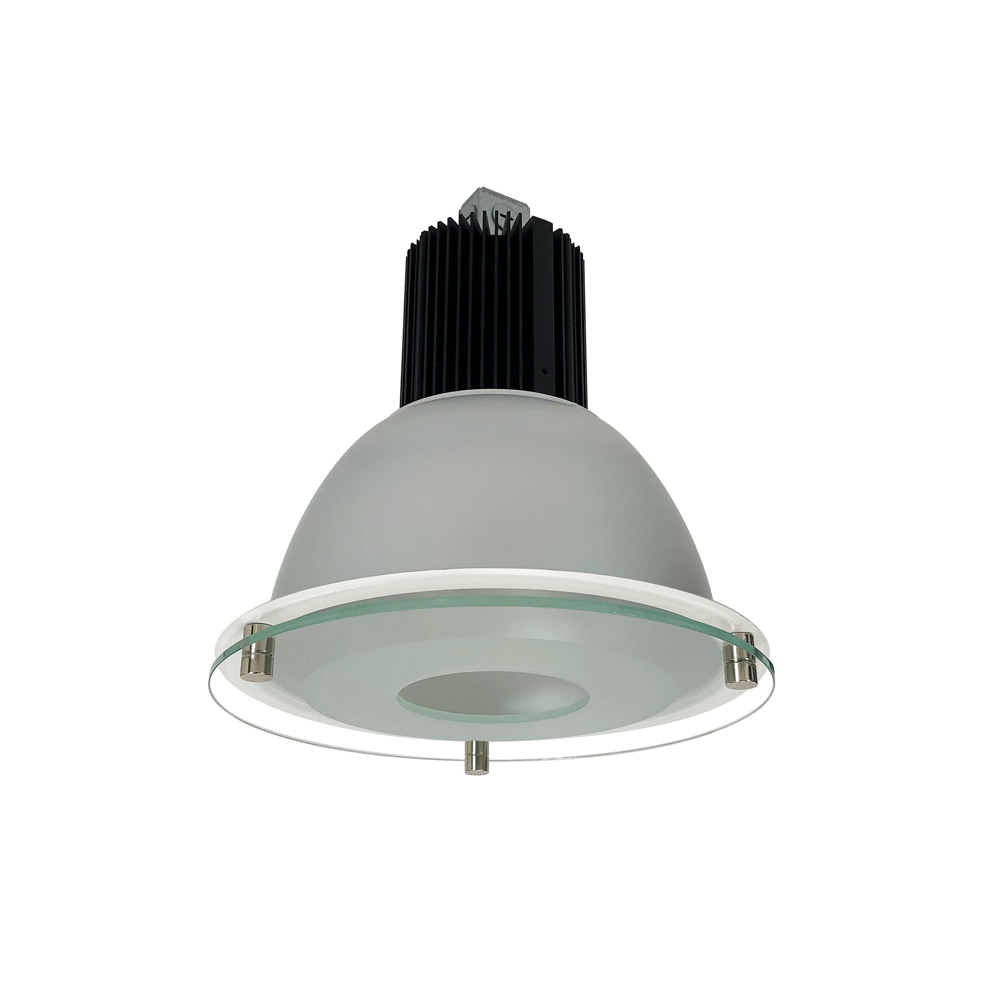 Nora Lighting NC2-838L1540FHWSF - Recessed - 8 Inch Sapphire II Deco Glass Reflector, 1500lm, 4000K, 60-Degrees Flood, Haze/White (LE6 Housings Only)