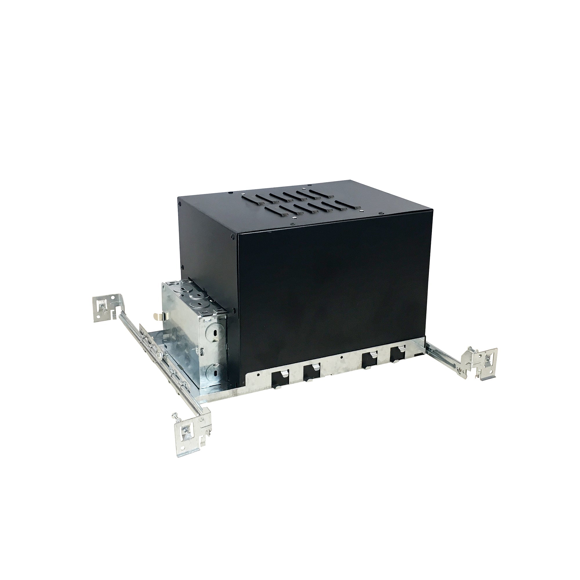 Nora Lighting NCAH2-639/35LE3 - Recessed - 6 Inch Sapphire II High Lumen Adjustable Non-IC New Construction Housing, 3500lm, 42W, 120V Triac/ELV Dimming