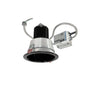 Nora Lighting NCR2-610927SE6BSF - Recessed - 6 Inch Sapphire II Retrofit Open Reflector, 900lm, 16W, 2700K, 20-Degrees Spot, 120-277V 0-10V Dimming, Black Self Flanged
