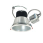 Nora Lighting NCR2-814540SE6HWSF - Recessed - 8 Inch Sapphire II Retrofit Open Reflector, 4500lm, 60W, 4000K, 20-Degrees Spot, 120-277V 0-10V Dimming, Haze/White