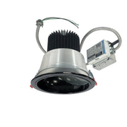Nora Lighting NCR2-863530SE3BSF - Recessed - 8 Inch Sapphire II Retrofit Wall Wash, 3500lm, 46W, 3000K, 20-Degrees Spot, 120V Triac Dimming, Black Self Flanged