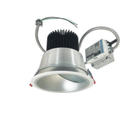 Nora Lighting NCR2-861540FE6HWSF - Recessed - 8 Inch Sapphire II Retrofit Wall Wash, 1500lm, 18W, 4000K, 60-Degrees Flood, 120-277V 0-10V Dimming, Haze/White
