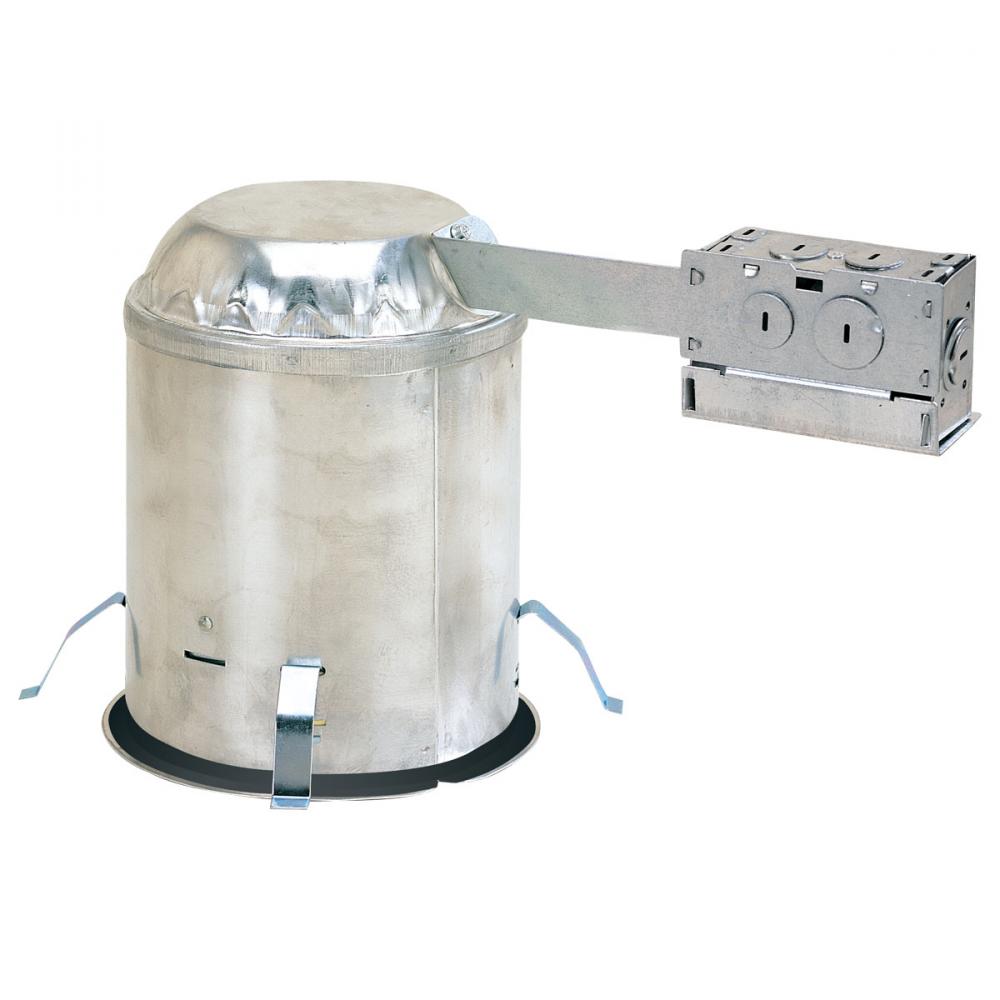 Nora Lighting NHRIC-5LMRAT/6WPEM 5 IC AT LED Dedicated Remodel Housing, 120-277V, TriacELV or 0-10V Dimming, Pre-wired for Cobalt Series LE4 with EM