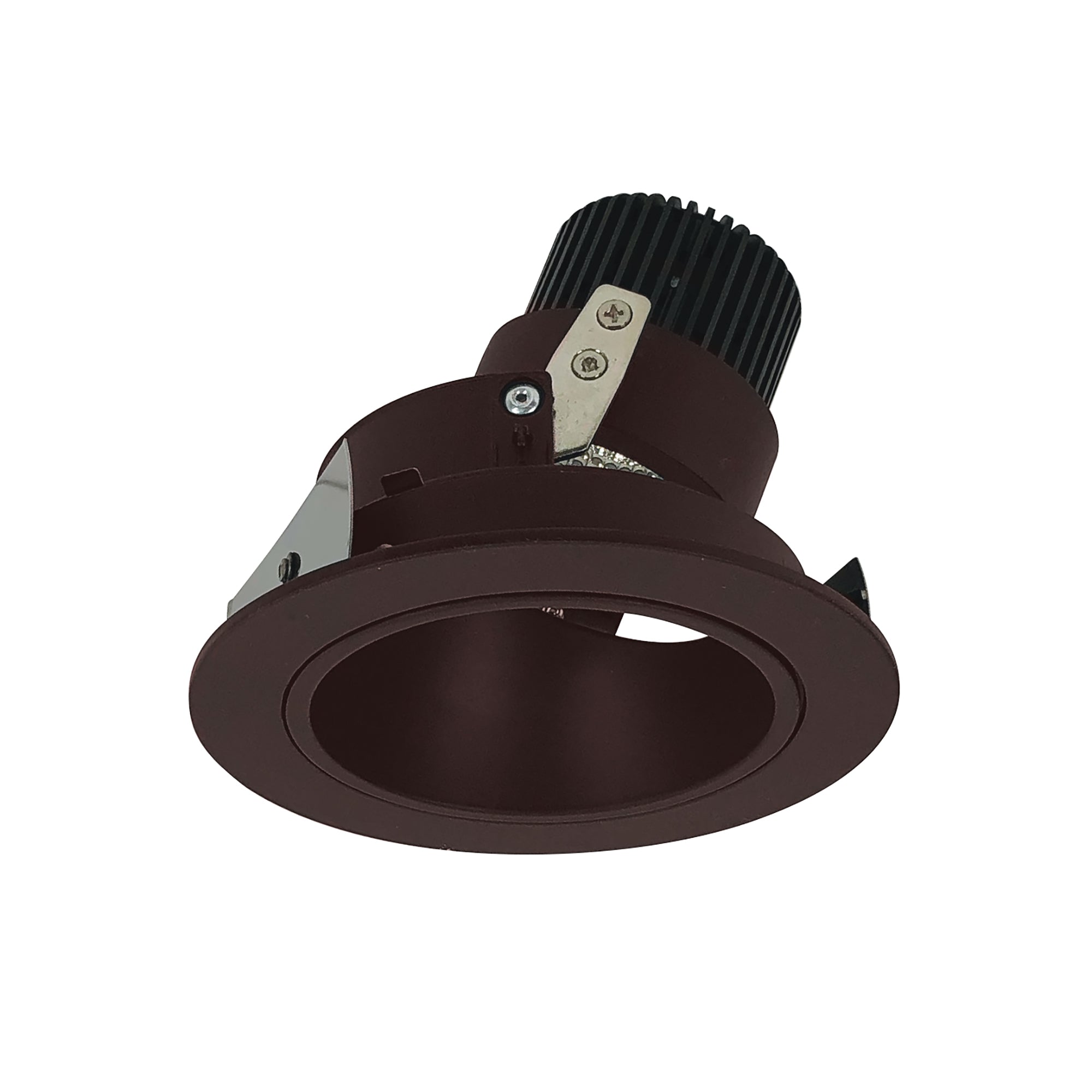 Nora Lighting NIO-4RD27XBZ/10 - Recessed - 4 Inch Iolite LED Round Adjustable Deep Reflector, 1000lm / 14W, 2700K, Bronze Reflector / Bronze Flange