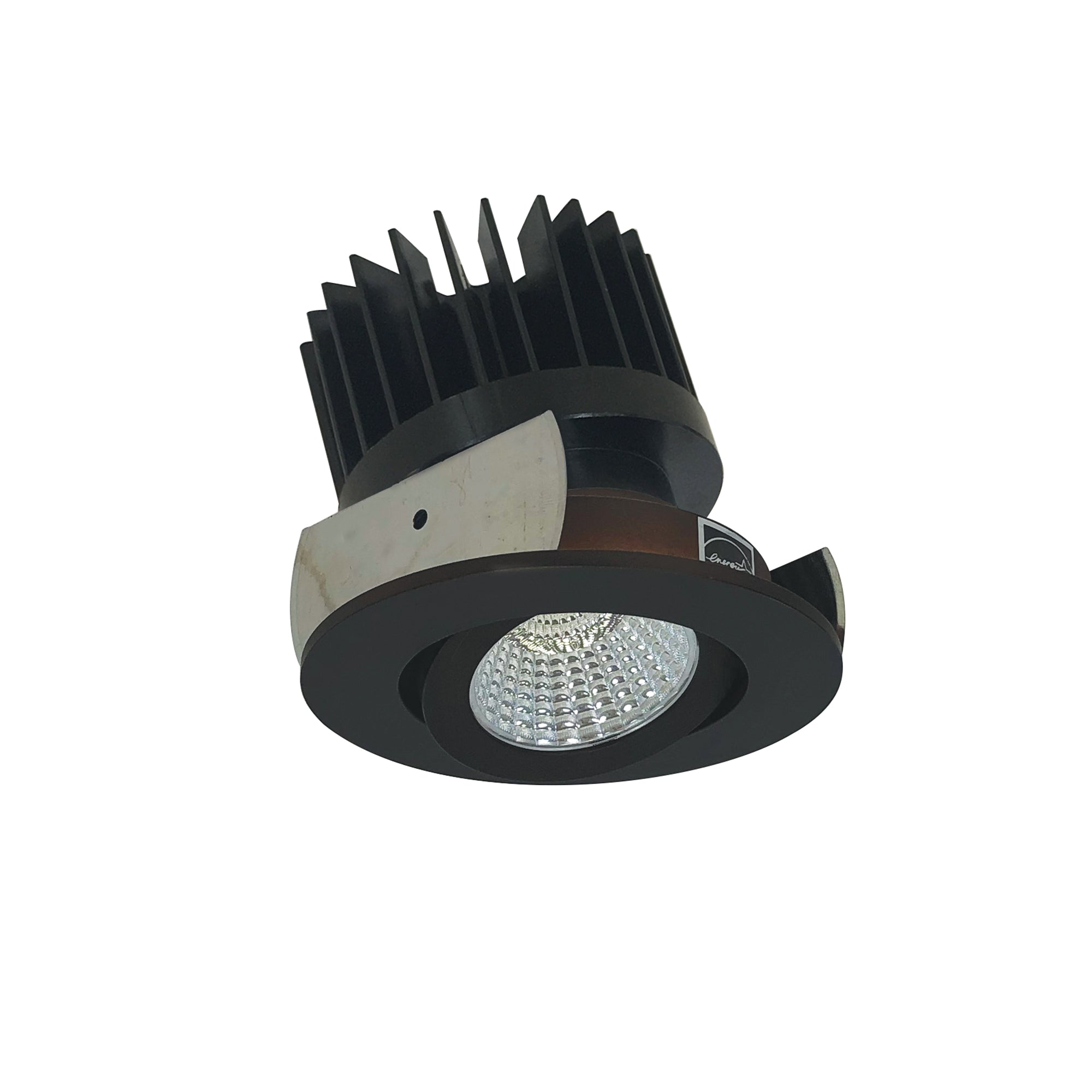 Nora Lighting NIOB-2RG40XBZ/HL - Recessed - 2 Inch Iolite LED Round Adjustable Gimbal, 1500lm/2000lm/2500lm (varies by housing), 4000K, Bronze Finish