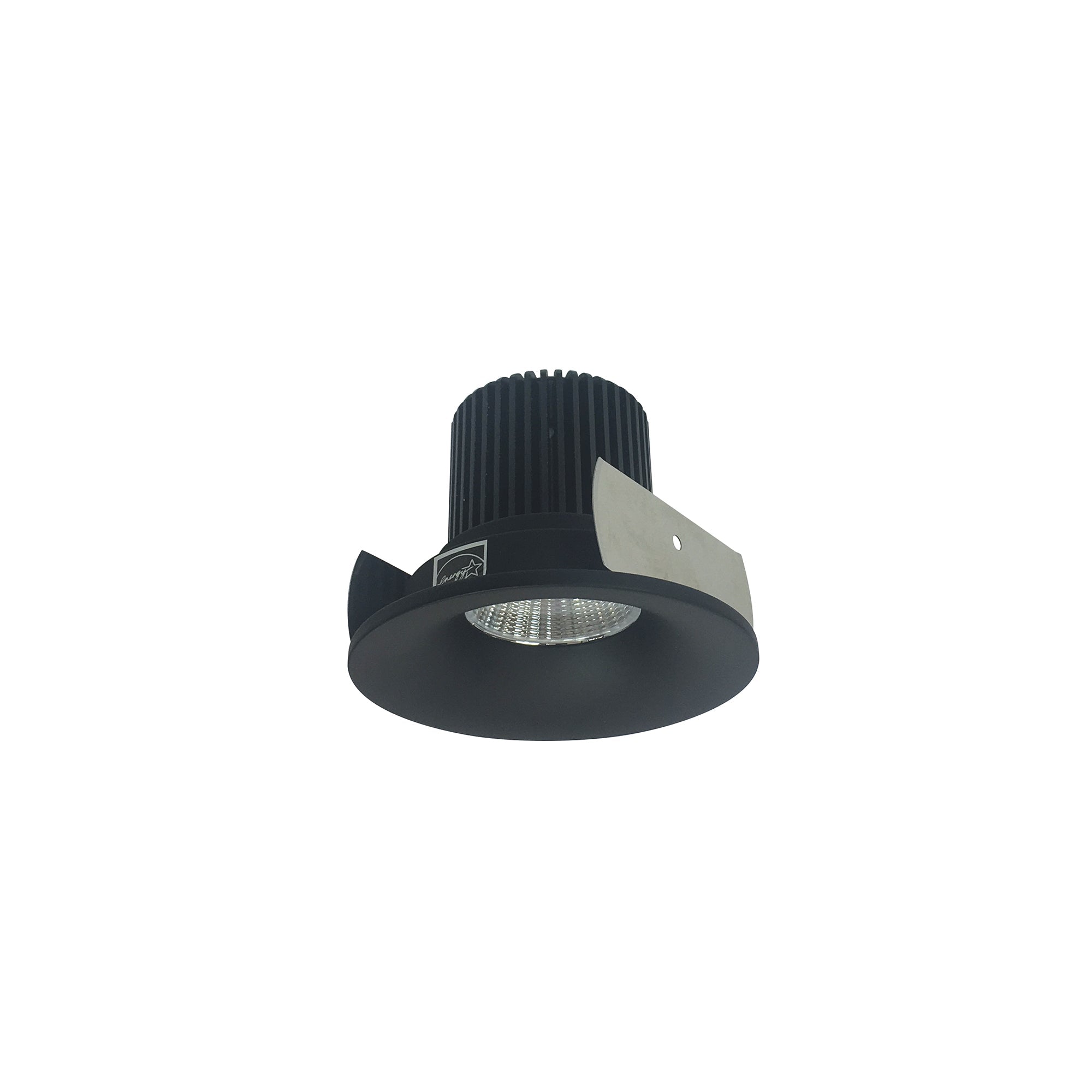 Nora Lighting NIOB-2RNB27XBB/10 - Recessed - 2 Inch Iolite LED Round Bullnose, 1000lm / 14W, 2700K, Black Finish