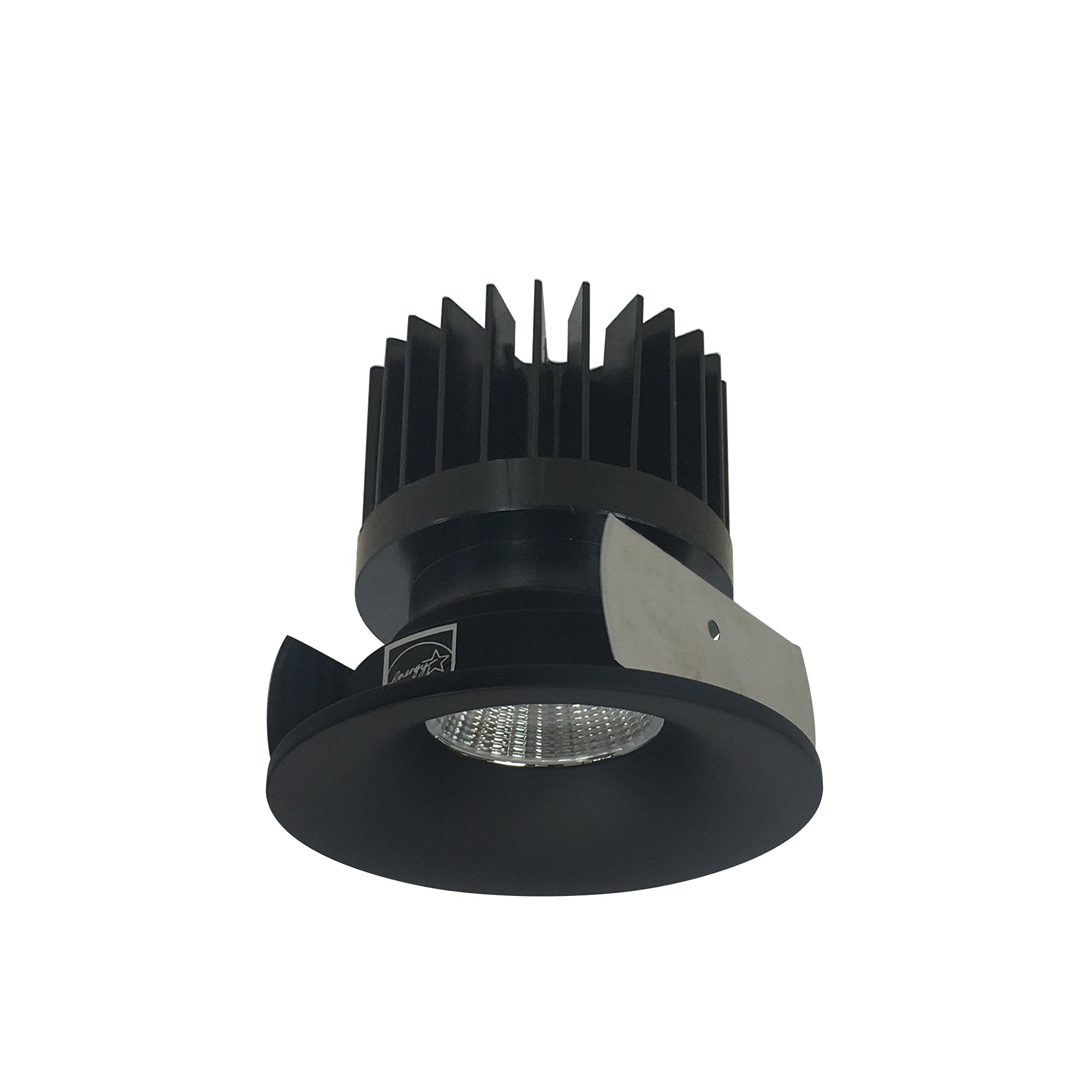 Nora Lighting NIOB-2RNB35XBB/HL - Recessed - 2 Inch Iolite LED Round Bullnose, 1500lm/2000lm/2500lm (varies by housing), 3500K, Black Finish