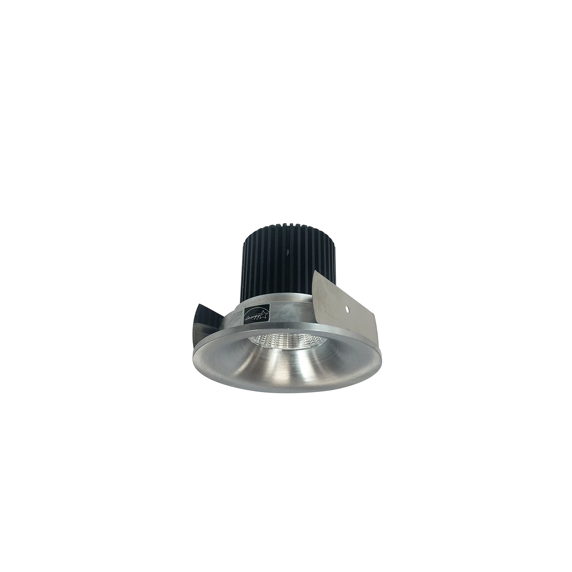 Nora Lighting NIOB-2RNB27XNN/10 - Recessed - 2 Inch Iolite LED Round Bullnose, 1000lm / 14W, 2700K, Natural Metal Finish
