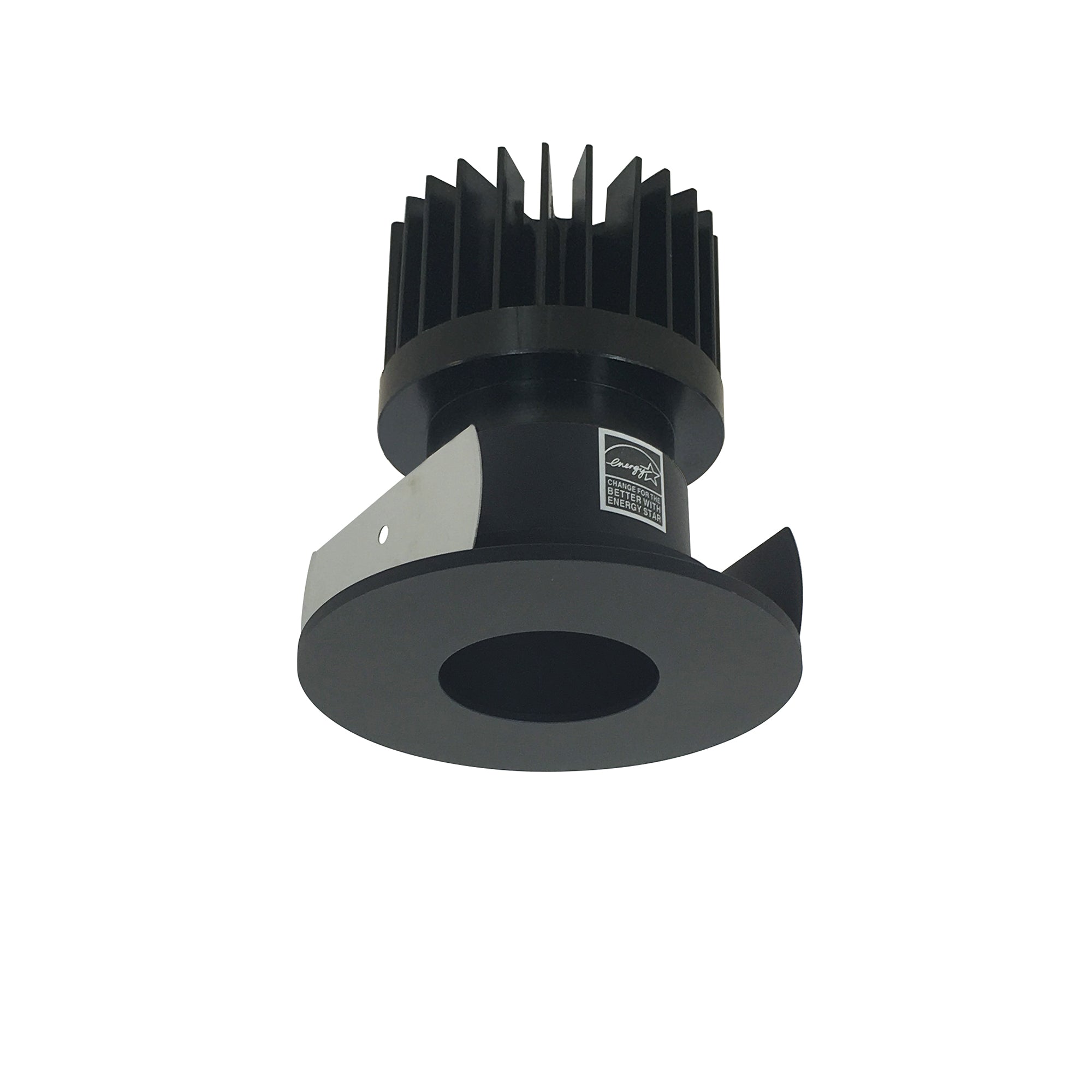 Nora Lighting NIOB-2RPH50XBB/HL - Recessed - 2 Inch Iolite LED Round Pinhole, 1500lm/2000lm/2500lm (varies by housing), 5000K, Black Pinhole / Black Flange