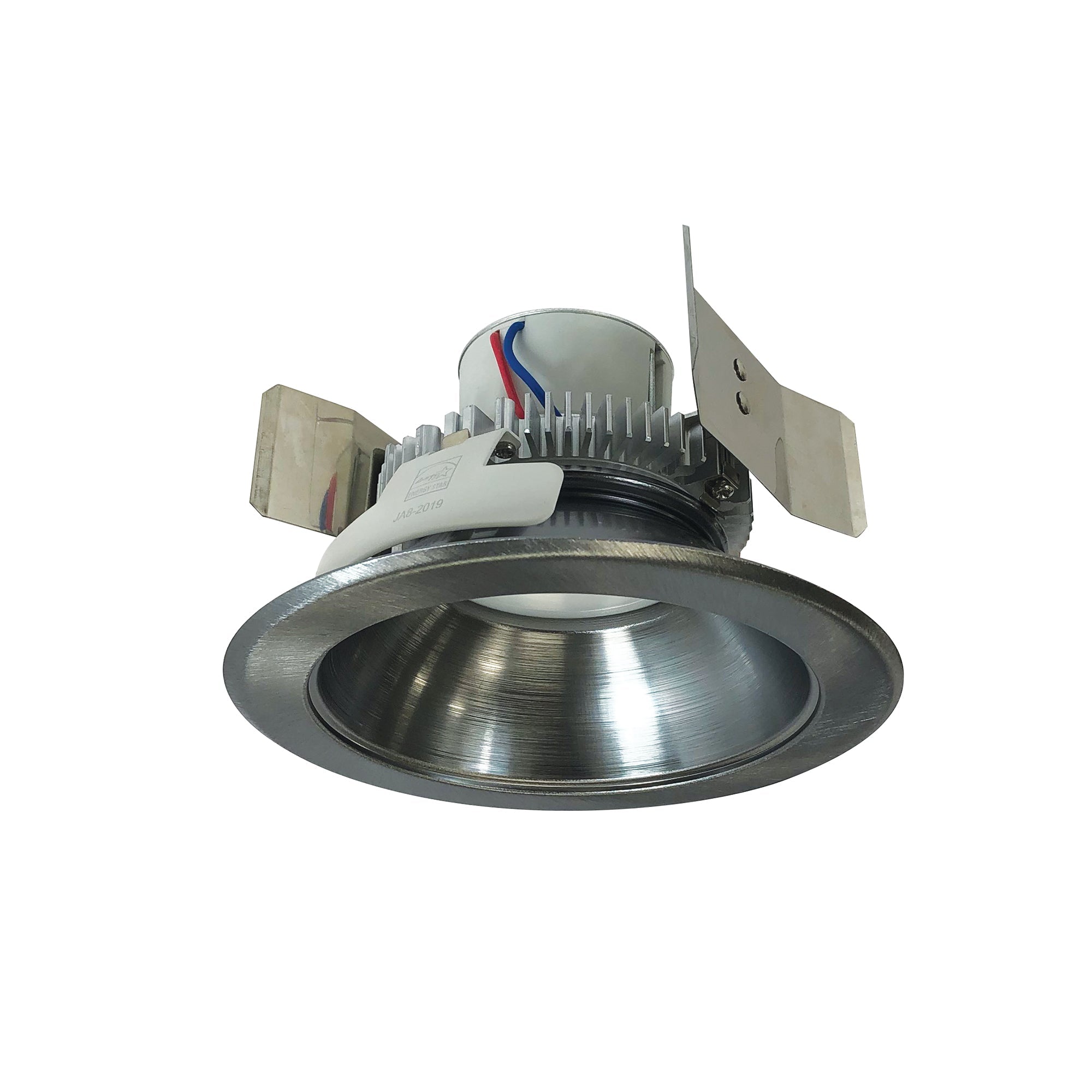 Nora Lighting NLCBC2-55140NN/10LE4 - Recessed - 5 Inch Cobalt Click LED Retrofit, Round Reflector, 1000lm / 12W, 4000K, Natural Metal Reflector / Natural Metal Flange, 120V-277V input; Triac / ELV / 0-10V dimming