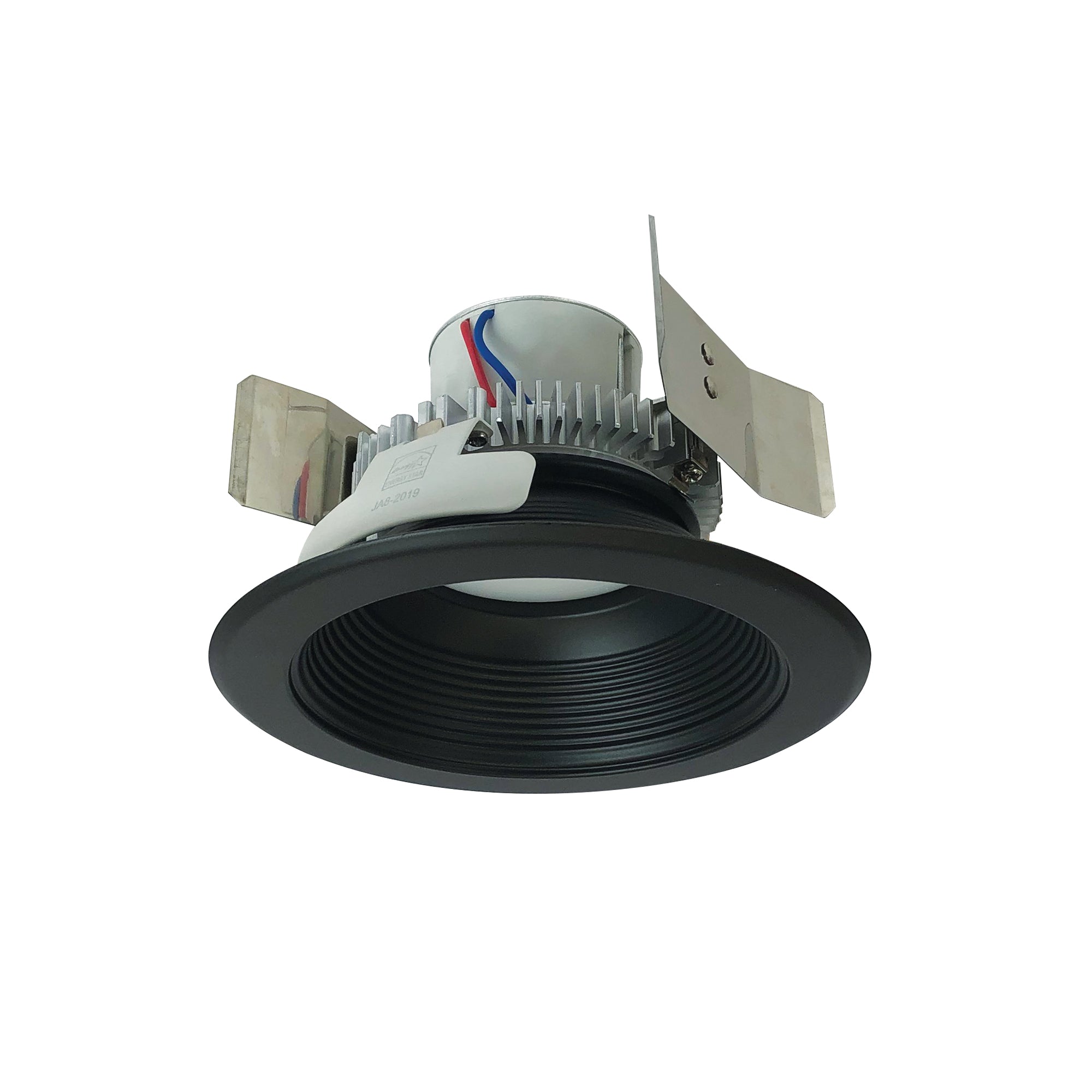 Nora Lighting NLCBC2-55240BB/ALE4 - Recessed - 5 Inch Cobalt Click LED Retrofit, Baffle, 750lm / 10W, 4000K, Black Baffle / Black Flange, 120V-277V input; Triac / ELV / 0-10V dimming