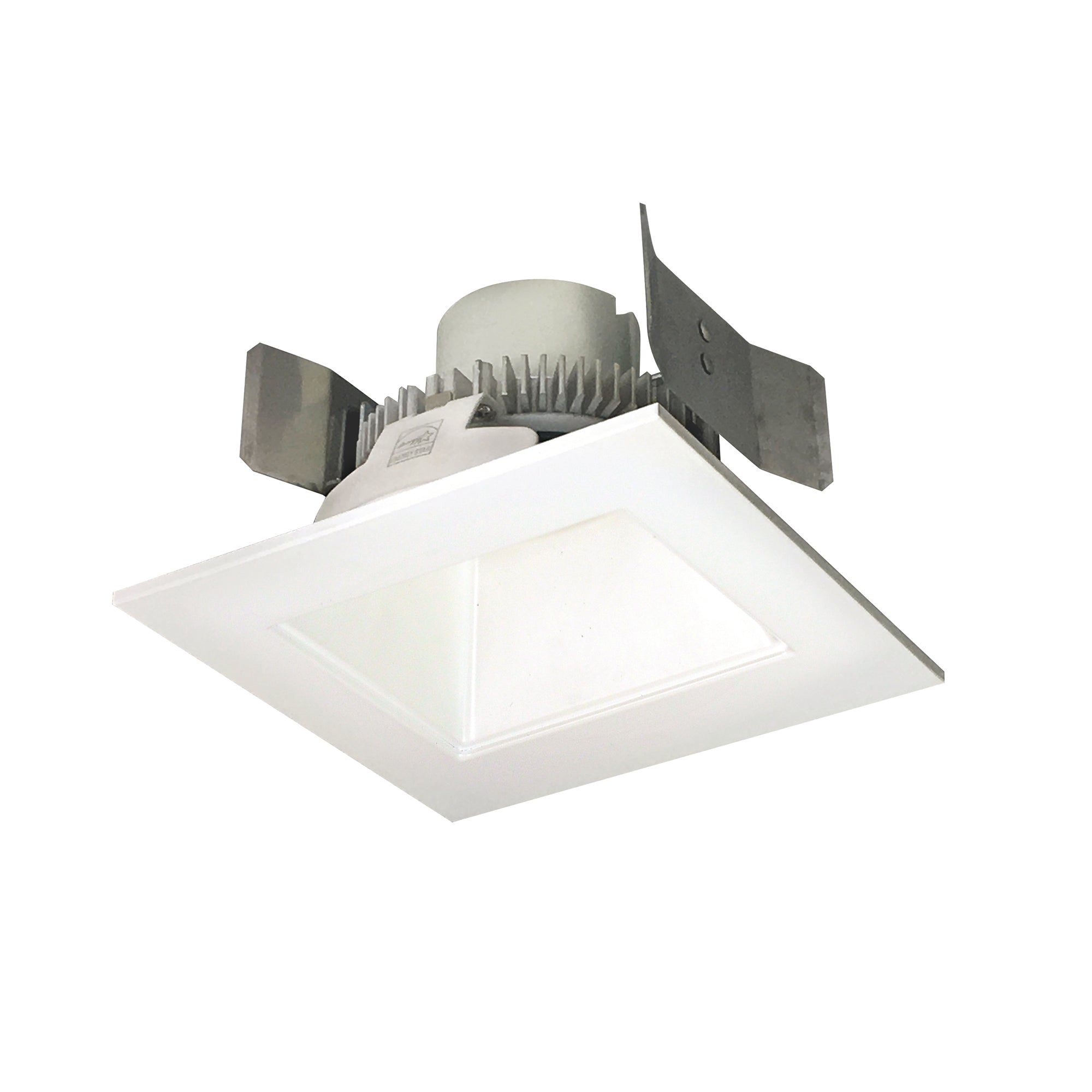 Nora Lighting NLCBC2-55640WW/10 - Recessed - 5 Inch Cobalt Click LED Retrofit, Square Reflector, 1000lm / 12W, 4000K, White Reflector / White Flange