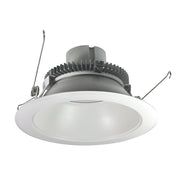 Nora Lighting NLCBC2-65140WW/10 - Recessed - 6 Inch Cobalt Click LED Retrofit, Round Reflector, 1000lm / 12W, 4000K, White Reflector / White Flange