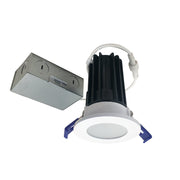 Nora Lighting NM2-2RDCS8530MPW - Recessed - 2 Inch M2 Round LED Lensed Downlight, 850lm / 10W, 3000K, 120V, Matte Powder White