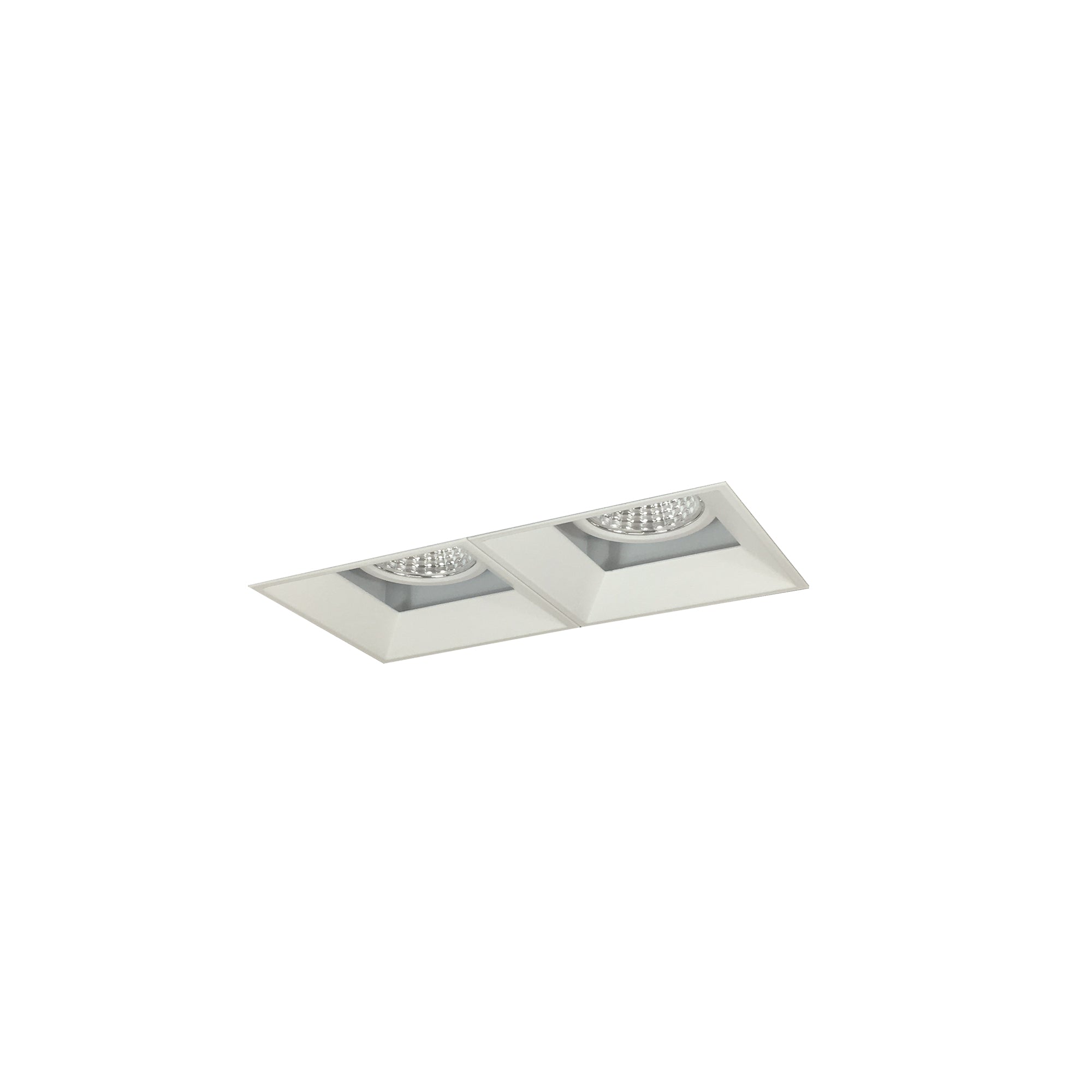 Nora Lighting NMIOTL-12-NF-FF-CDX-10-MPW - Recessed - Iolite MLS 2-Head Trimless Reflector Kit, Comfort Dim, 800lm, MPW Fixed Downlt. Trims