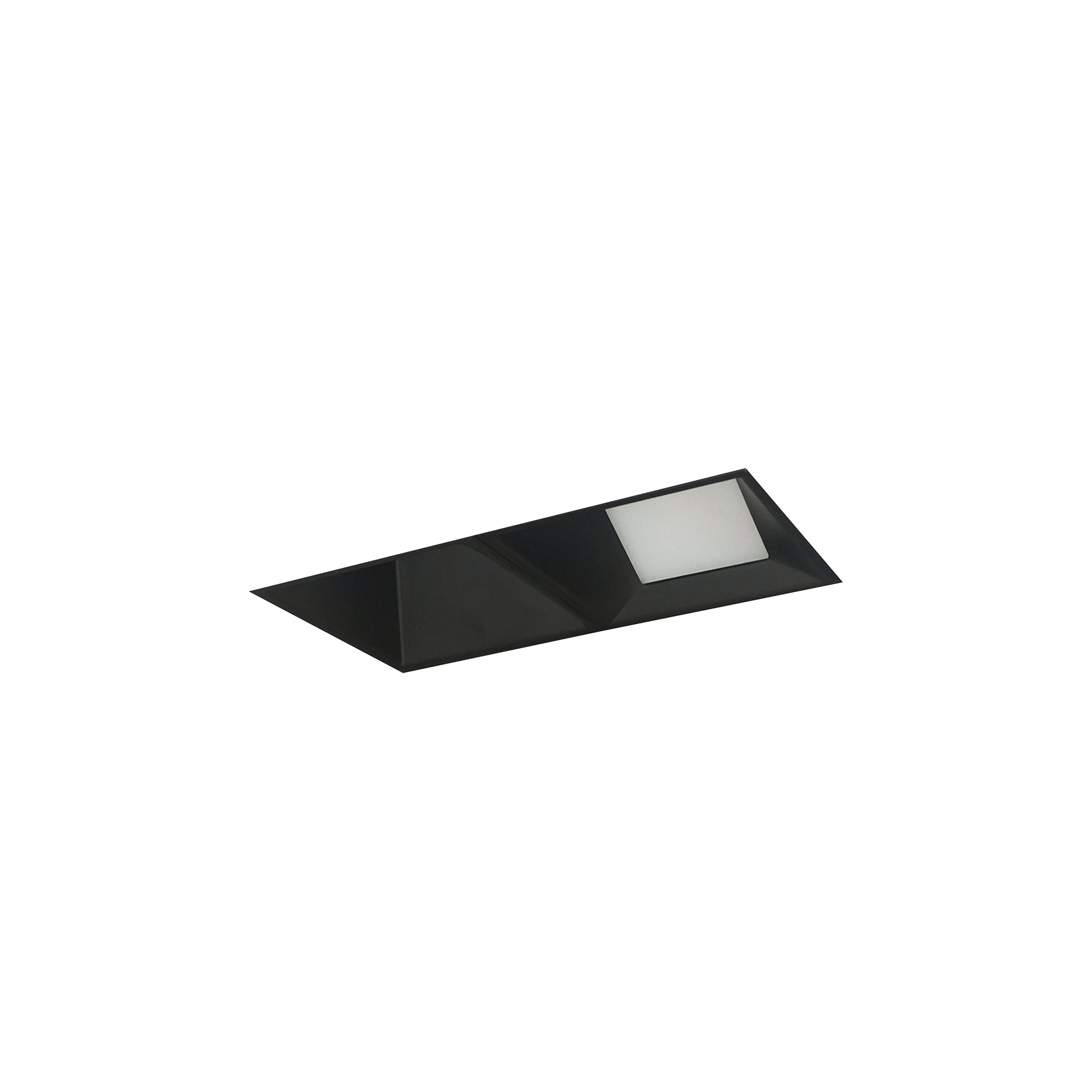 Nora Lighting NMIOTL-12-NF-WW-30X-10-B - Recessed - Iolite MLS 2-Head Trimless Reflector Kit, 3000K, 1000lm, Black Wall Wash Trims