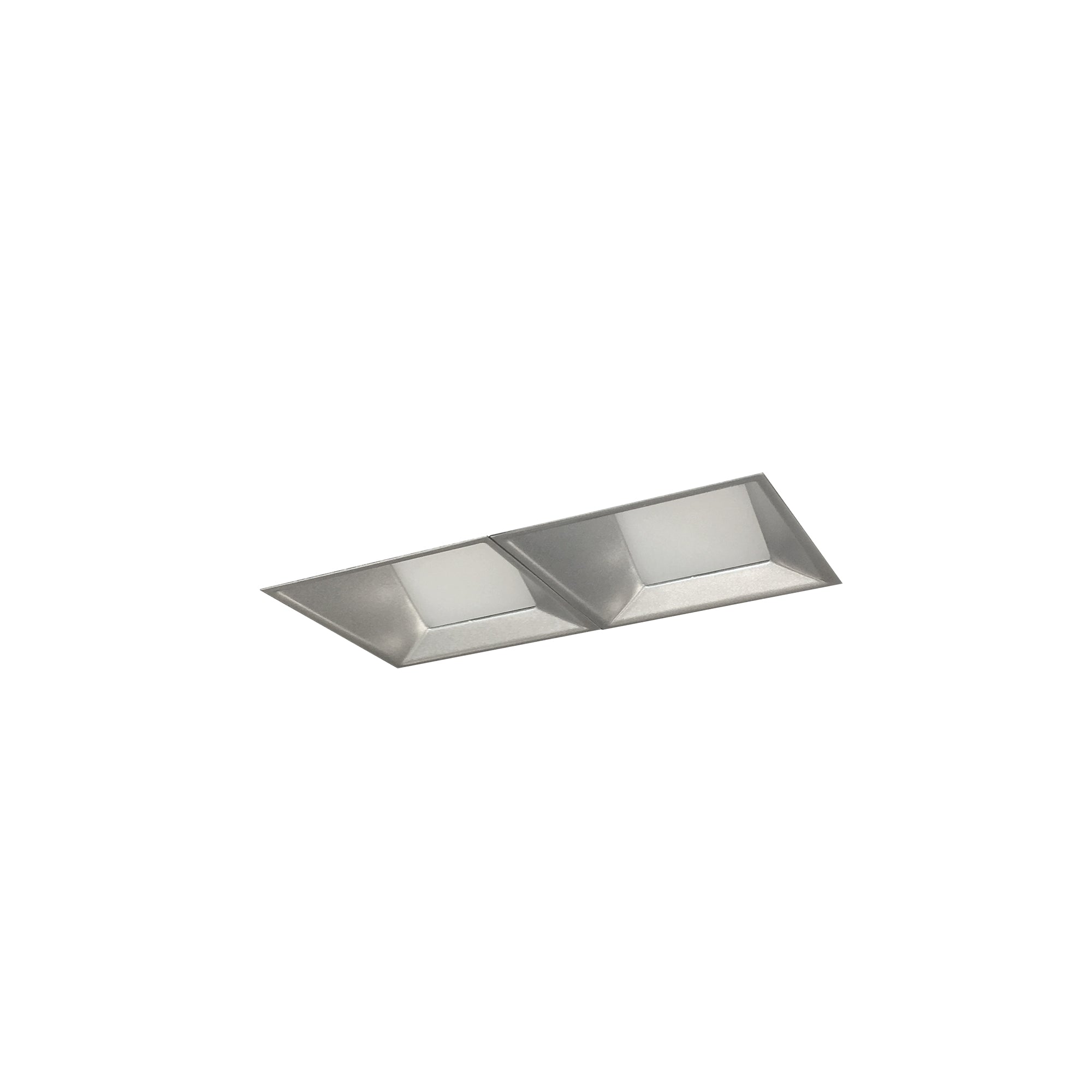 Nora Lighting NMIOTL-12-NF-WW-CDX-10-HZ - Recessed - Iolite MLS 2-Head Trimless Reflector Kit, Comfort Dim, 800lm, Haze Wall Wash Trims