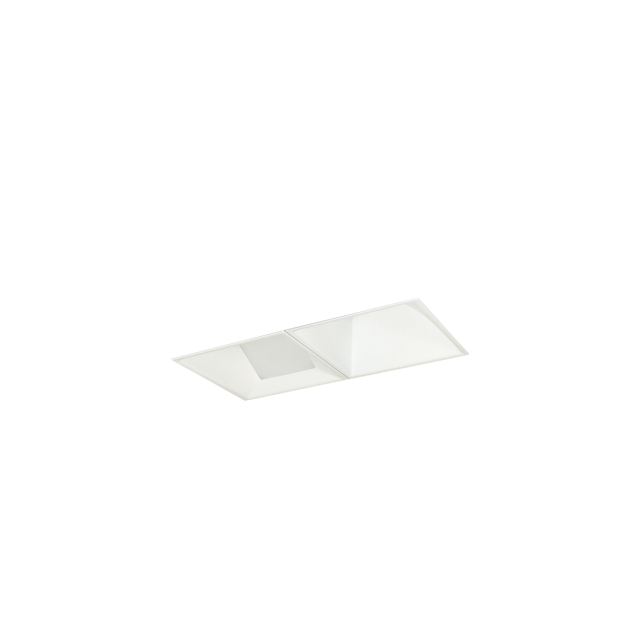 Nora Lighting NMIOTL-12-NF-WW-40X-10-MPW - Recessed - Iolite MLS 2-Head Trimless Reflector Kit, 4000K, 1000lm, MPW Wall Wash Trims
