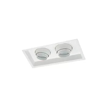 Nora Lighting NMRT-12628BB - Recessed - NMR 2L PAR30 EYE BLK/BLK TRIM