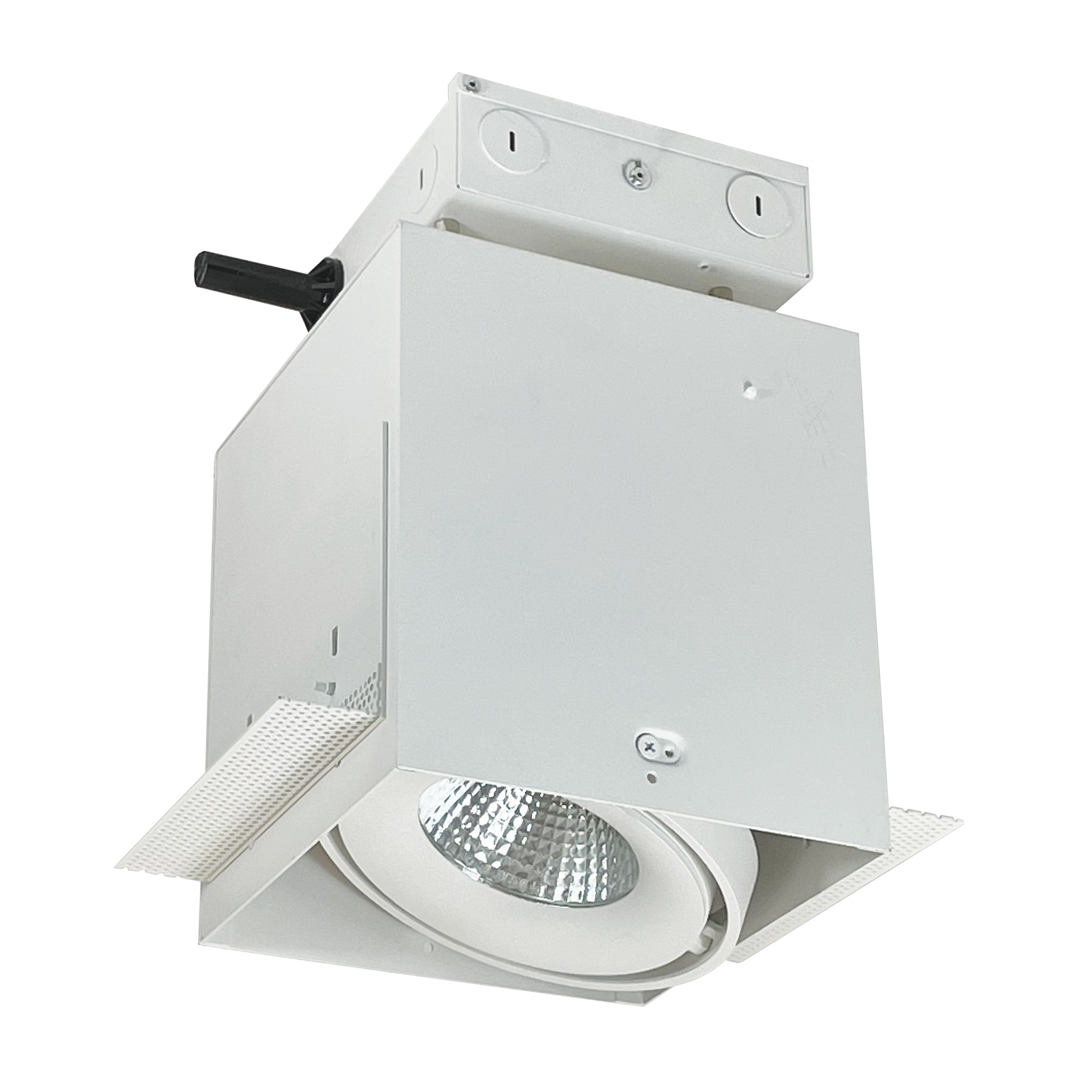 Nora Lighting NMRTLG-11D6L1935SW - Recessed - LED Trimless 1-Head MLS Housing, 30W / 2100lm per Head, 3500K, 16-Degrees Spot, White, 120-277V 0-10V Dimming