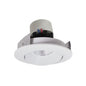 Nora Lighting NPR-4RC35XMPW - Recessed - 4 Inch Pearl LED Round Adjustable Cone Retrofit, 1000lm / 12W, 3500K, Matte Powder White Reflector / Matte Powder White Flange