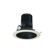 Nora Lighting NRM2-611L2535FBW - Recessed - 6 Inch Marquise II Round Reflector, 2500lm, 3500K, Flood, Black/White (Available with Non-IC Housings Only)