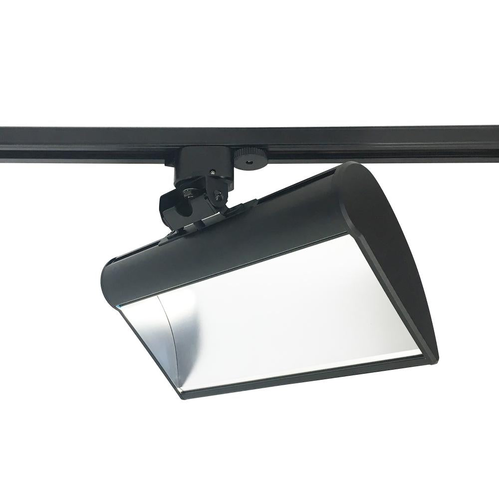 Nora Lighting NTE-88033035B 12 Dipper LED Track Head, 2300lm, 30W, 3500K, 90+ CRI, Black