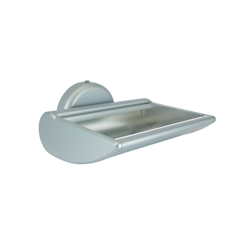 Nora Lighting NTEC-88031540S 8 Dipper Canopy Mount LED Track Head, 1000lm, 15W, 4000K, 90+ CRI, Silver