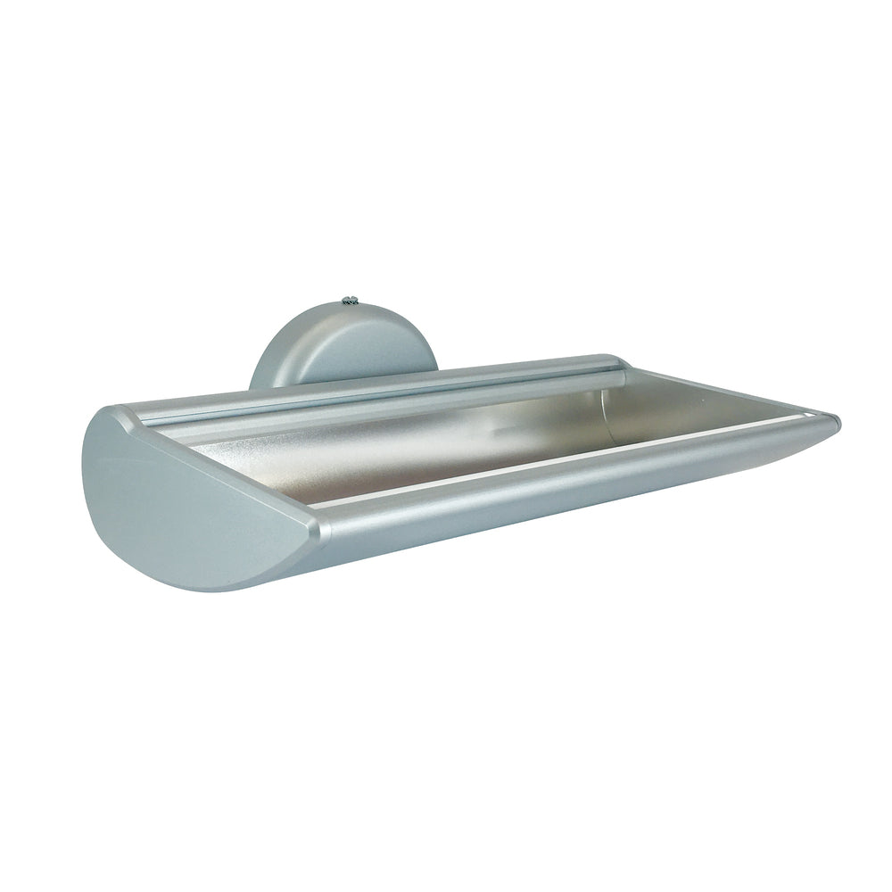 Nora Lighting NTEC-88033040S 12 Dipper Canopy Mount LED Track Head, 2300lm, 30W, 4000K, 90+ CRI, Silver
