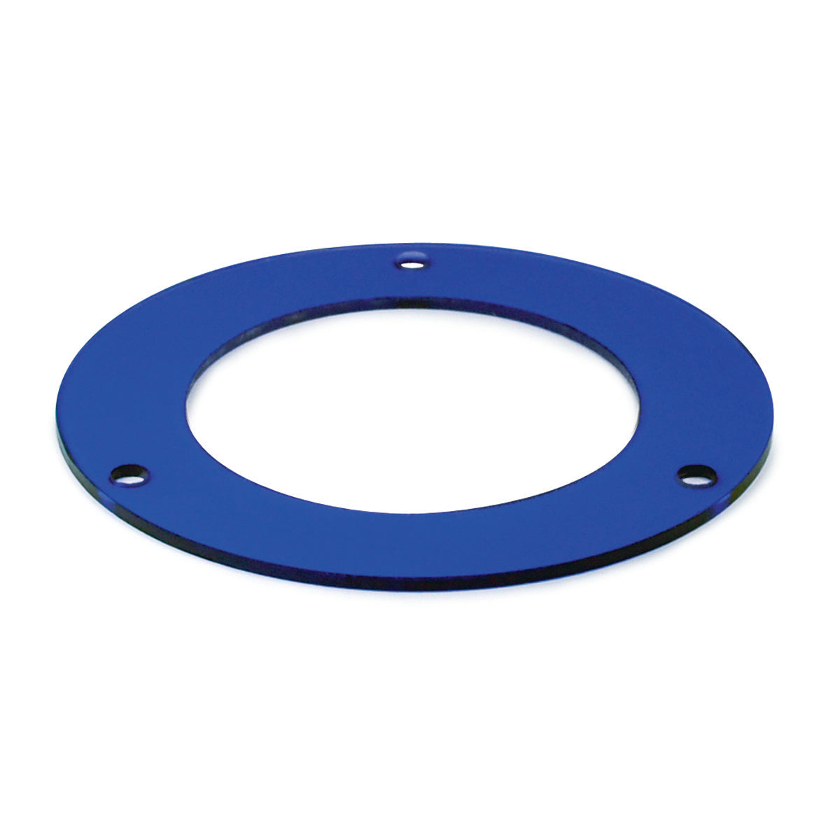 Nora Lighting NTG-4B/80 - Recessed - 4 Inch LENS, BLUE GLASS 80MM