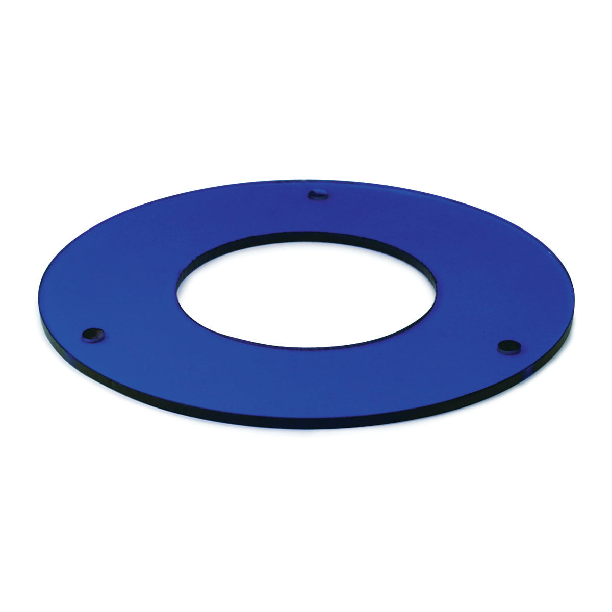 Nora Lighting NTG-5B/80 - Recessed - 5 Inch LENS, BLUE GLASS 80MM