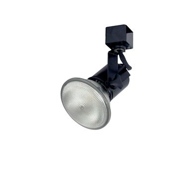 Nora Lighting NTH-138B - Track Head - Truly Universal Lamp Holder W/ H Track Adapter - Black