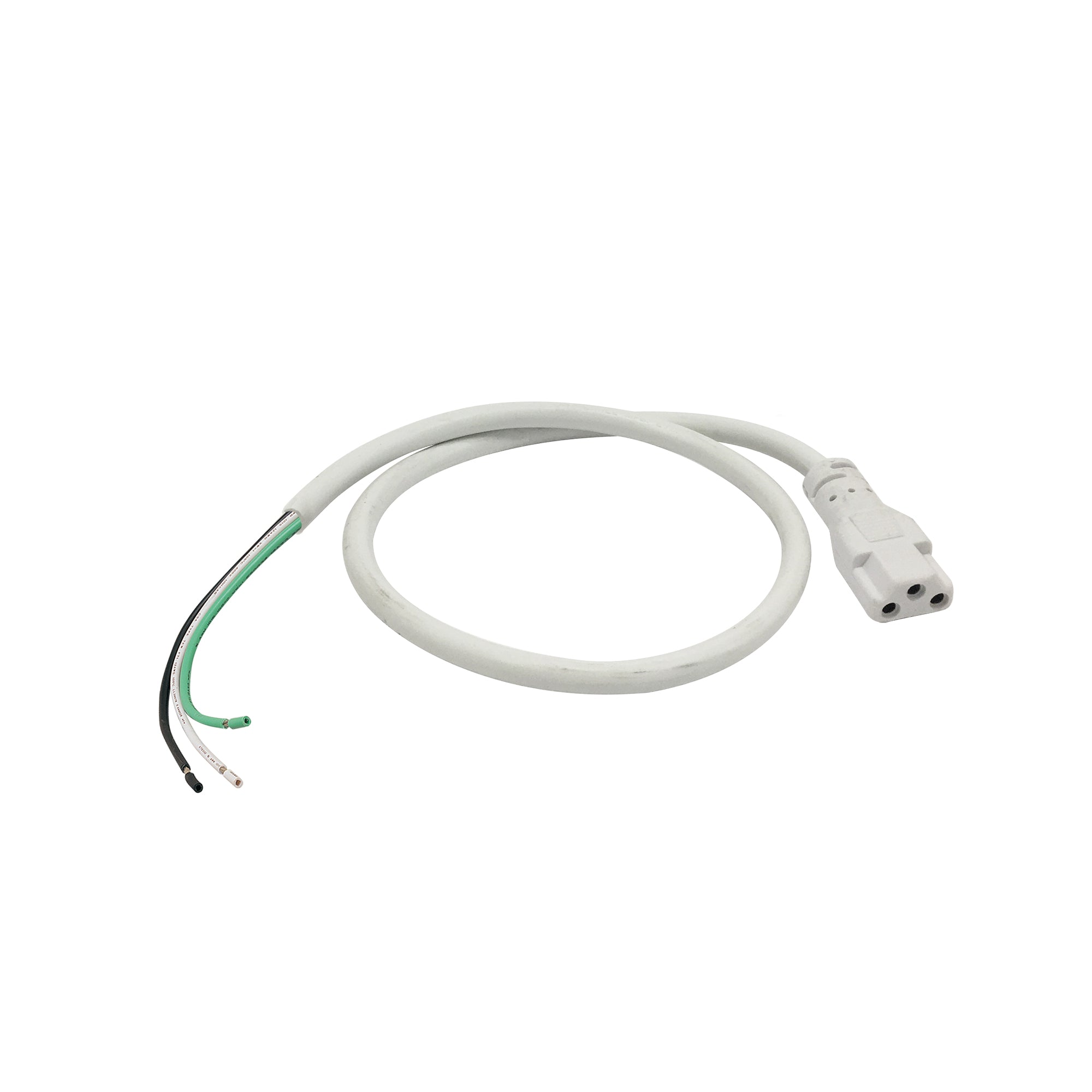 Nora Lighting NUA-904W - Accent / Undercabinet - 72 Inch HARD WIRE CONNECTOR, WH