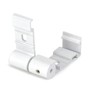 Nora Lighting NUA-909W - Accent / Undercabinet - ADJ BRACKET 0-90 DEG, 2/PC WH