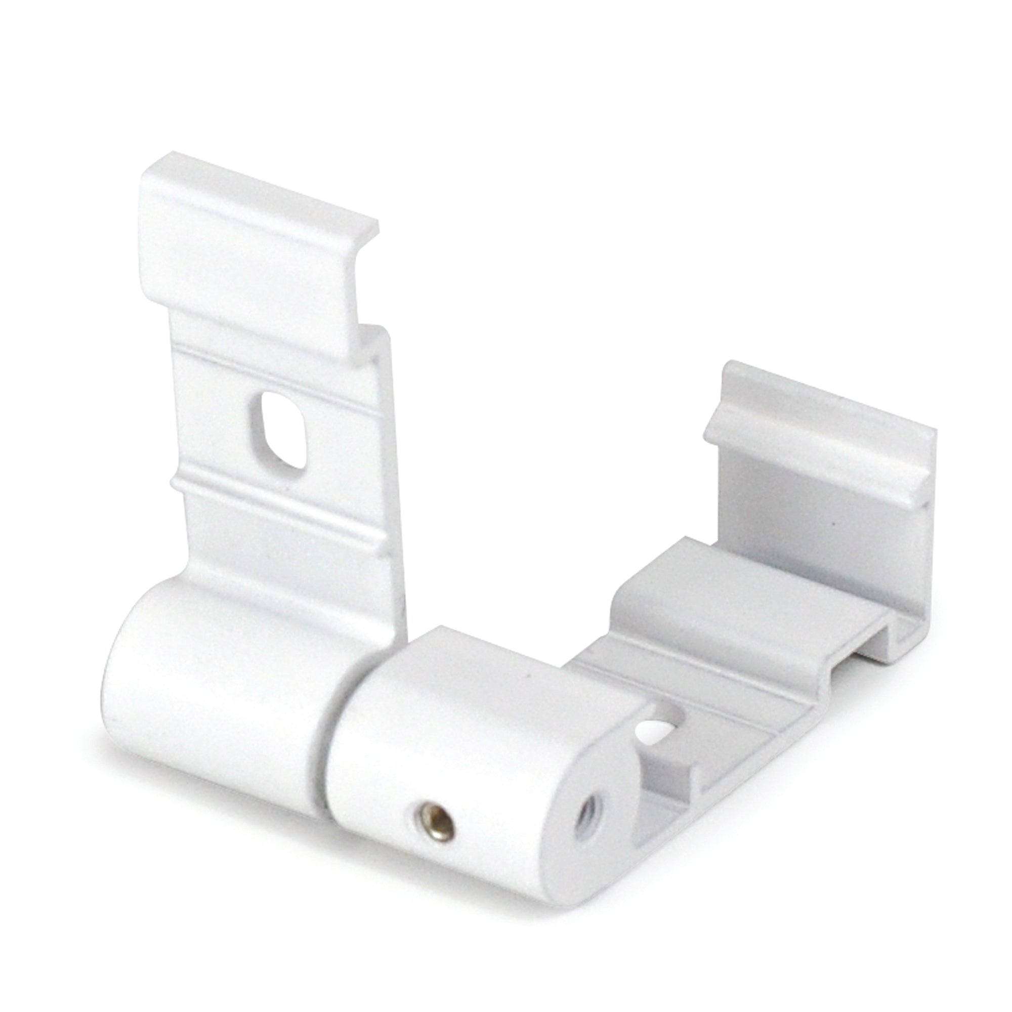 Nora Lighting NUA-909W - Accent / Undercabinet - ADJ BRACKET 0-90 DEG, 2/PC WH