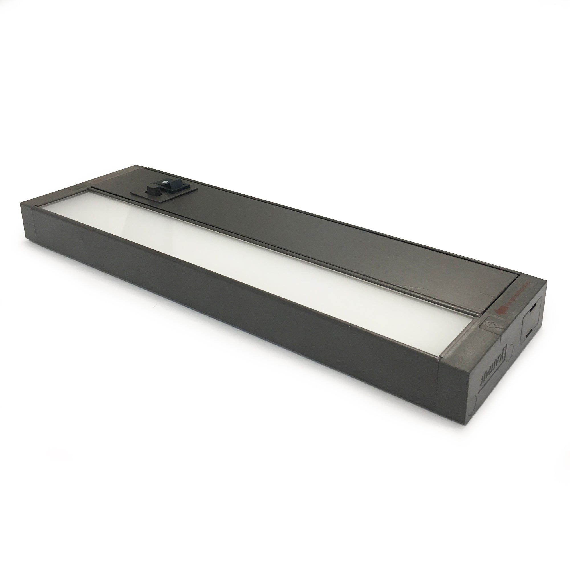 Nora Lighting NUDTW-8808/345BZ - Accent / Undercabinet - 8 Inch LEDUR Tunable White LED Undercabinet, 3000/4000/5000K, Bronze