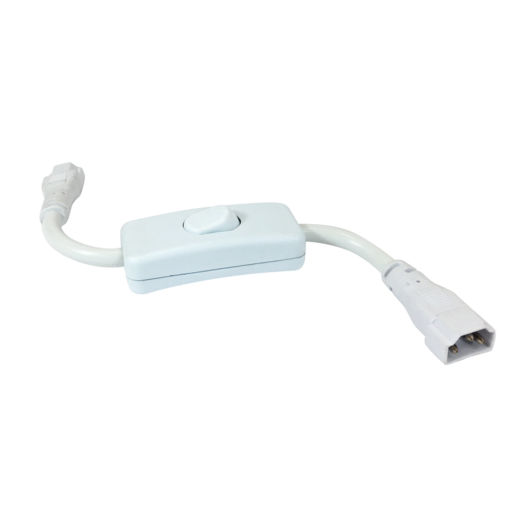 Nora Lighting NULSA-211 - Accent / Undercabinet - 8-1/2 Inch Cable with On/Off Switch for NULS LED Linear Undercabinet
