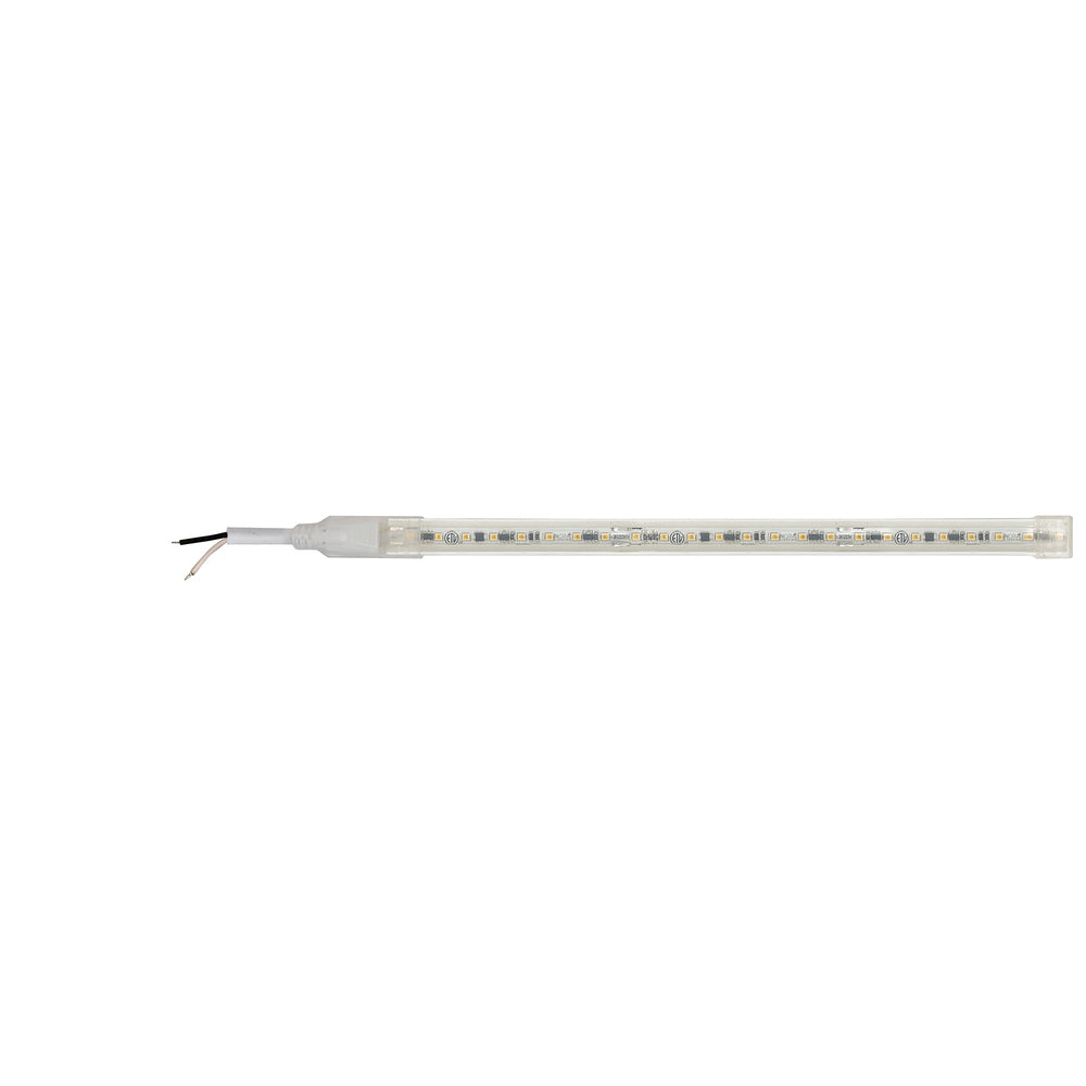 Nora Lighting NUTP13-W4-8-12-927/HW Custom Cut 4-ft, 8-in 120V Continuous LED Tape Light, 330lm 3.6W per foot, 2700K, w Mounting Clips and 8 Hardwired Power Cord