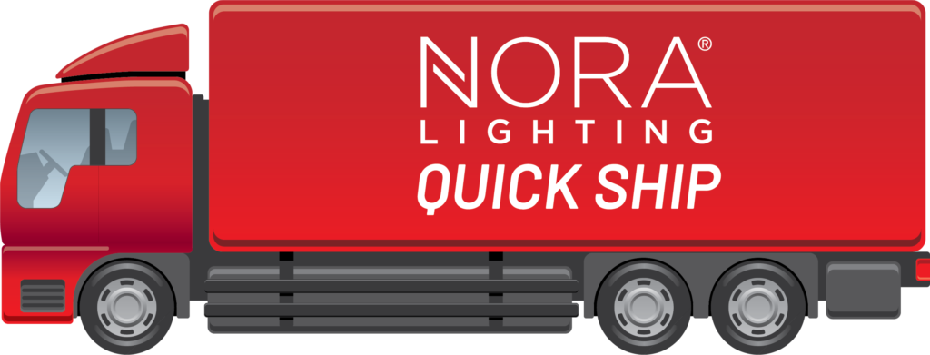 Nora Lighting NCSD-R630MPW 6 Contractor Series LED Flush Mount Disk Light, 3000K, Matte Powder White (12-Pack)